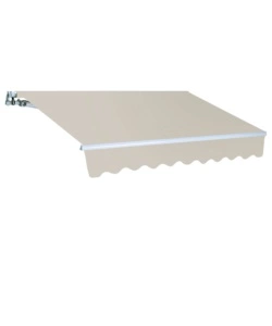 Tenda da sole a barra quadra Essenza beige 250x200 cm
