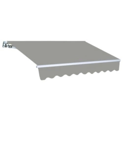 Tenda da sole a barra quadra Essenza cenere 250x200 cm