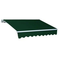 Tenda da sole a barra quadra Essenza verde 250x300 cm