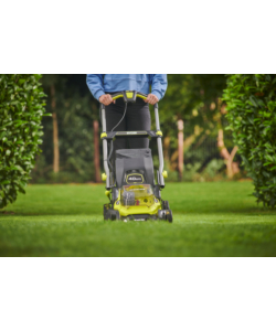 TAGLIAERBA A BATTERIA RYOBI "RY18LMX40C-150" TAGLIO 40CM 18V,BATTERIA 5.0AH INCLUSA