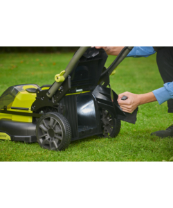 TAGLIAERBA A BATTERIA RYOBI "RY18LMX40C-150" TAGLIO 40CM 18V,BATTERIA 5.0AH INCLUSA