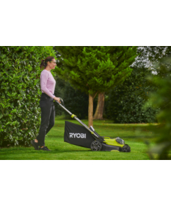 TAGLIAERBA A BATTERIA RYOBI "RY18LMX40C-150" TAGLIO 40CM 18V,BATTERIA 5.0AH INCLUSA