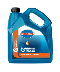 OLIO MOTORE TAMOIL "SUPER MULTI" BENZINA E DIESEL 15W40, 3,5 LITRI