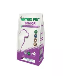 CROCCHETTE PER CANI NUTRIX PIÙ "SENIOR" ANZIANO DI TAGLIA MEDIA E GRANDE 10 KG