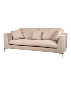 DIVANO 3 POSTI BELLAHOME "CAMILLA" BEIGE 222X104X56,5 CM