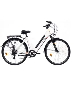 BICI ELETTRICA I-BIKE "CITY EASY VIVALDI" 28" 80 KM BIANCA