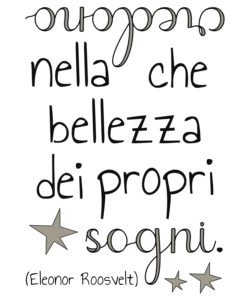 STICKER PER PARETI "SOGNI", 47X67 CM