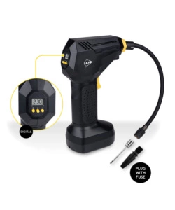 COMPRESSORE AD ARIA PORTATILE DIGITALE IN ABS, 120 W