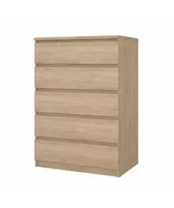 CASSETTIERA 5 CASSETTI "NAIA" LEGNO 77X50X111,3 CM