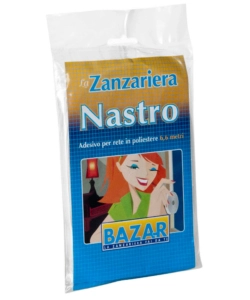 NASTRO ADESIVO CON VELCRO PER ZANZARIERE 6,6 M