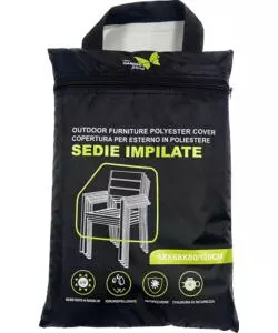 TELO DI COPERTURA PER SEDIE IMPILATE ESSENZA 66X68X80/120 CM