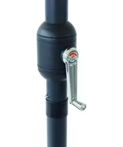 OMBRELLONE DA GIARDINO RETTANGOLARE ESSENZA IN POLIESTERE BIANCO 2X3 MT