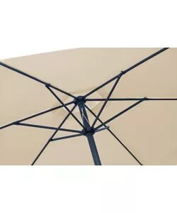 OMBRELLONE DA GIARDINO RETTANGOLARE ESSENZA IN POLIESTERE ECRU 2X3 MT
