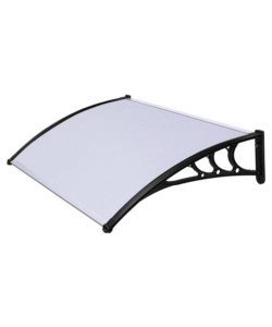 PENSILINA ESSENZA IN POLICARBONATO SATINATO NERO 100X150 CM