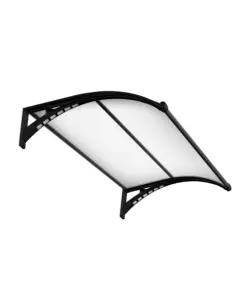 PENSILINA ESSENZA IN POLICARBONATO OPACO CON LED E PROFILO CENTRALE NERO 150X100 CM