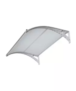 PENSILINA ESSENZA IN POLICARBONATO OPACO CON LED E PROFILO CENTRALE GRIGIO 150X100 CM