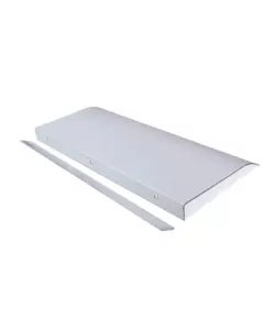 PENSILINA ESSENZA IN POLICARBONATO TRASPARENTE 120X44,5 CM