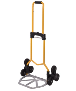 CARRELLO SALISCALE PIEGHEVOLE ESSENZA IN ACCIAIO PORTATA 70 KG 50,5X42X100 CM