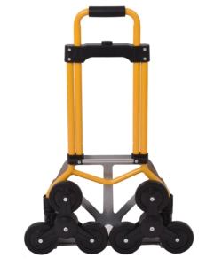 CARRELLO SALISCALE PIEGHEVOLE ESSENZA IN ACCIAIO PORTATA 70 KG 50,5X42X100 CM