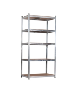 SCAFFALE ESSENZA IN METALLO 5 RIPIANI 120X40X180 CM