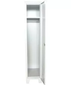ARMADIETTO SPOGLIATOIO ESSENZA IN METALLO 1 POSTO 36X50X180 CM
