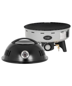 BARBECUE A GAS PORTATILE BRUNNER "DEVIL BBQRUISER HT 30" CON GRIGLIA REVERSIBILE ø47 CM