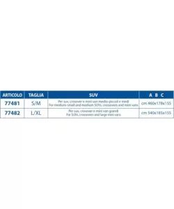TELO ANTIGRANDINE COPRIAUTO SUV GOODYEAR TG L/XL