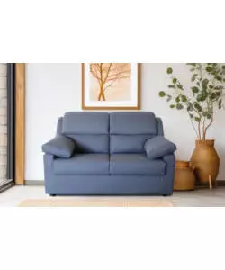 DIVANO 2 POSTI BELLAHOME "FIRENZE" AVIO TESSUTO SFODERABILE E ANTIMACCHIA, 150X95X93 CM