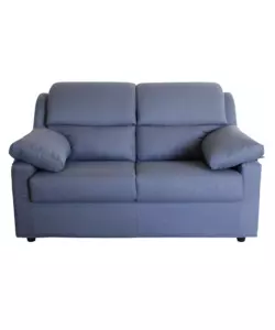 DIVANO 2 POSTI BELLAHOME "FIRENZE" AVIO TESSUTO SFODERABILE E ANTIMACCHIA, 150X95X93 CM