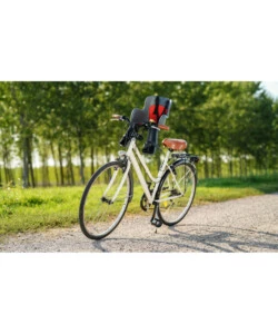 SEGGIOLINO ANTERIORE PER BICICLETTA LAMPA "GINNY" CON ATTACCO AL MANUBRIO COLORI ASSORTITI PORTATA MASSIMA 15 KG