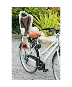 SEGGIOLINO POSTERIORE PER BICICLETTA LAMPA "HOLLY" CON ATTACCO AL TELAIO COLORI ASSORTITI PORTATA MASSIMA 22 KG