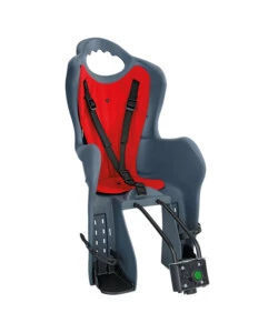 SEGGIOLINO POSTERIORE PER BICICLETTA LAMPA "HOLLY" CON ATTACCO AL TELAIO COLORI ASSORTITI PORTATA MASSIMA 22 KG