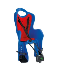 SEGGIOLINO POSTERIORE PER BICICLETTA LAMPA "HOLLY" CON ATTACCO AL TELAIO COLORI ASSORTITI PORTATA MASSIMA 22 KG