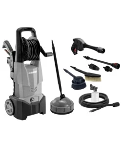 IDROPULITRICE ELETTRICA A FREDDO MULTIACCESSORIATA LAVORWASH "ONE EXTRA 135" GRIGIA 135 BAR 420 L/H 1900 W