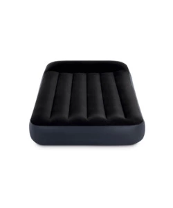 MATERASSO SINGOLO GONFIABILE INTEX "AIRBED DURA-BEAM PILLOW REST CLASSIC" BLU SCURO 99X191X25 CM - COD. 64141