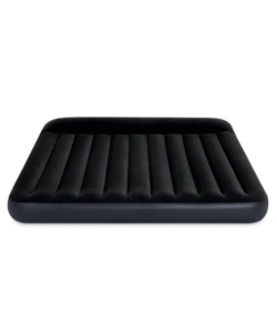 MATERASSO MATRIMONIALE GONFIABILE INTEX "AIRBED DURA-BEAM PILLOW REST CLASSIC" BLU SCURO 183X203X25 CM - COD. 64144