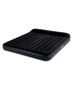 MATERASSO MATRIMONIALE GONFIABILE INTEX "AIRBED DURA-BEAM PILLOW REST CLASSIC" BLU SCURO 183X203X25 CM - COD. 64144