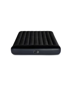 MATERASSO MATRIMONIALE GONFIABILE INTEX "AIRBED DURA-BEAM PILLOW REST CLASSIC" BLU SCURO 152X203X25 CM - COD. 64150ND