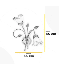 APPLIQUE ONLI "LANCIA" 2 LUCI, E14