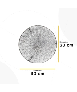 PLAFONIERA ONLI "CRUX" VETRO DIAMETRO 30 CM, E27