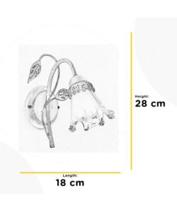 APPLIQUE ONLI "LANCIA" 1 LUCE, E14