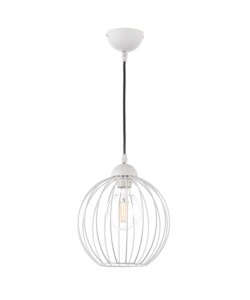 LAMPADARIO ONLI "MELONE" BIANCO 1 LUCE, E27