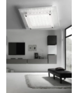 PLAFONIERA LED ONLI "ANTILIA" BIANCA 28X28 CM, 12 W