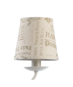 LAMPADA DA TAVOLO ONLI "POLETTE" SABBIA, E14