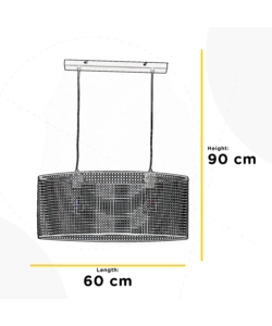LAMPADARIO ONLI "DISMA RETE INDUSTRIAL", E27
