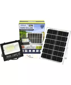 FARO LED DA ESTERNO SOLARE CREPUSCOLARE, 25 W 4000 K