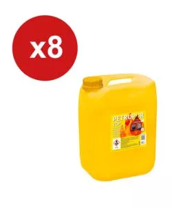 COMBUSTIBILE LIQUIDO PETROPUR TOP 8 TANICHE DA 18LT - TOTALE DI 144 LITRI