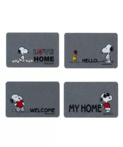 ZERBINO "SNOOPY LOVE" CON FONDO ANTISCIVOLO, 40X60 CM