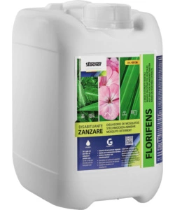 DISABITUANTE ZANZARE STOCKER "FLORIFENS" 5 LITRI