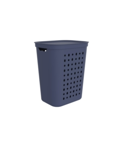 CESTA PORTABIANCHERIA "JONA" COLORE BLU DA 55 LITRI